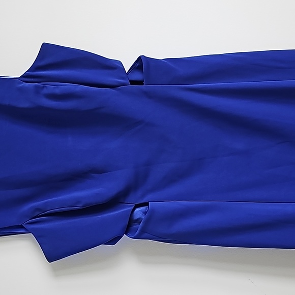 Lauren by Ralph Lauren Royal Navy Blue Cutout Full Length Gown, size 4 - Picture 2 of 5